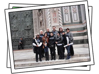 Stidents In Italy
